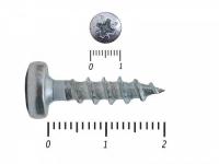 Саморезы универсальные, с полукруглой головкой, цинк HIMTEX  4.5х50 мм (200 шт)