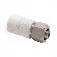 Муфта комбинированная для соединения PPR-PEX труб 20х16 (200/20) (Valfex)